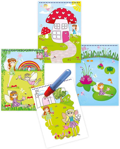 Galt Toys, Water Magic - Fadas, Livros de colorir para crianças a partir de 3 anos