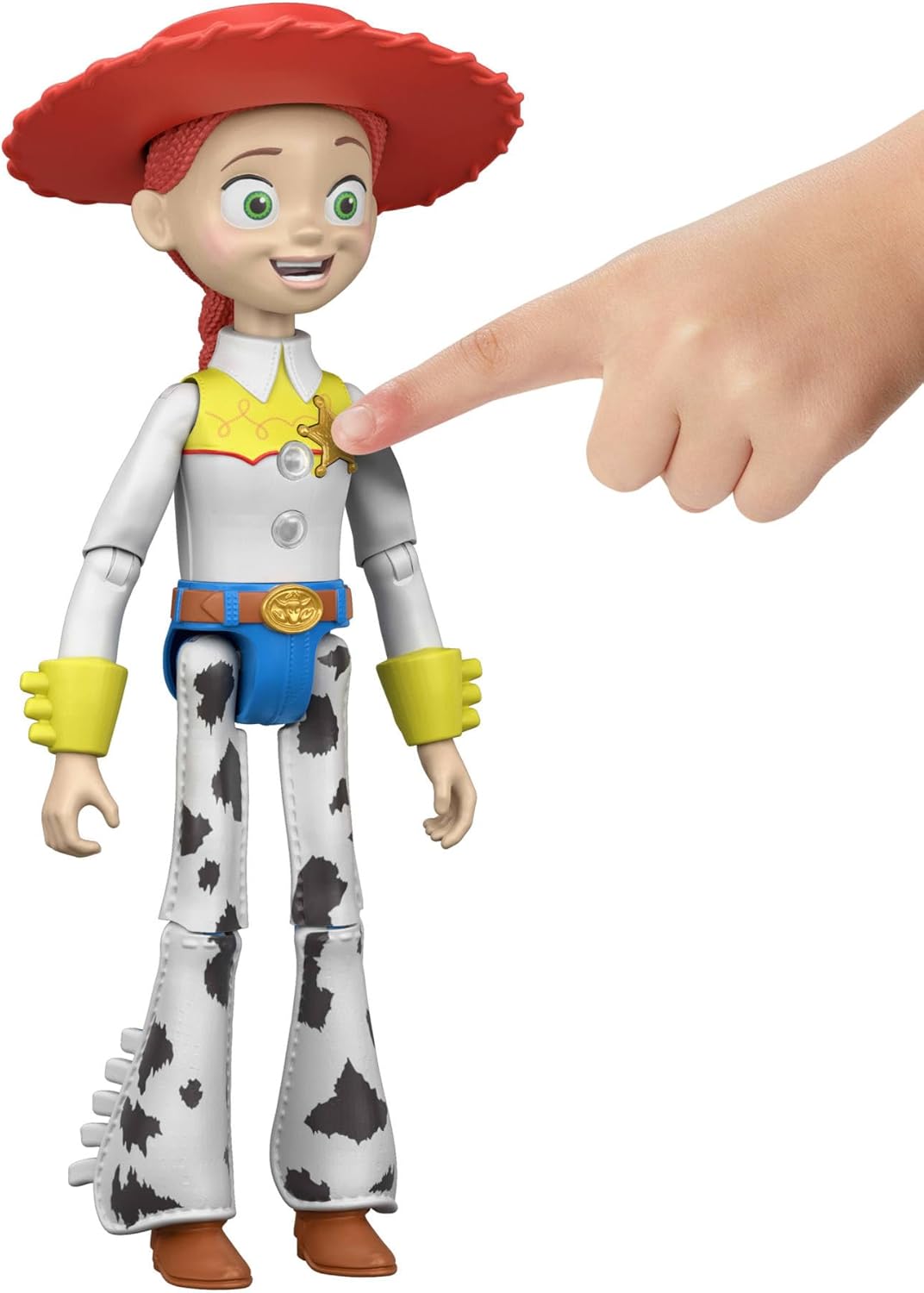 Mattel Disney e Pixar Toy Story 5 Figuras Interativas Falantes, Escala de 7 Polegadas, Frases do Filme e Interagem com Outros na Fila, Personagens Variados, JKV27