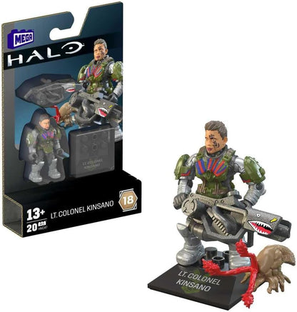 MEGA Brinquedo de Montar Halo Green Hero – Coleção Hero para Crianças a Partir de 8 Anos