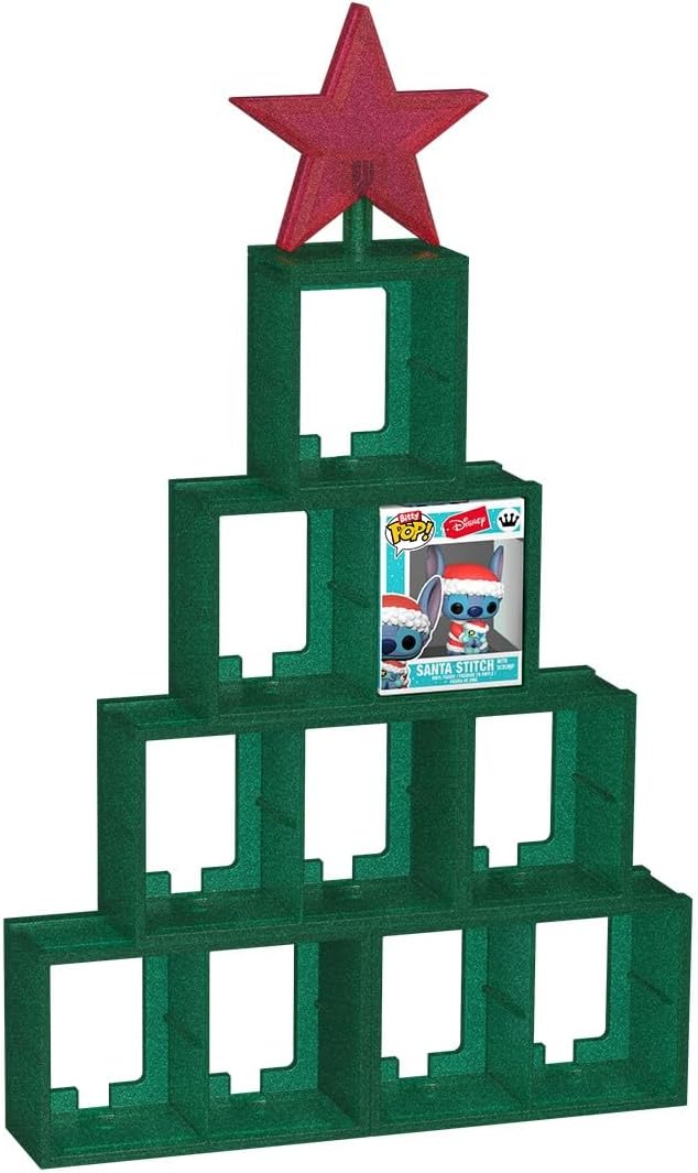 Funko Bitty Pop! Calendário de Contagem Regressiva Stitch Holiday - Lilo e Stitch - Calendário do Advento - 24 Dias de Surpresa - Mini Figuras de Vinil Colecionáveis - Caixa Misteriosa - Ideia de Presente - Natal
