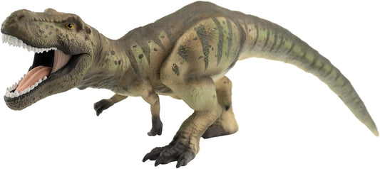 Bullyland 61461 61461 Figura de Brinquedo T-Rex com Boca Móvel, Dinossauro de aproximadamente 10,5 cm, Detalhes Precisos, Livre de PVC, Crianças a partir de 3 Anos, Multicolorido