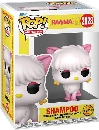 Funko Pop! Animation: R1/2 - Shampoo - Probabilidade de 1/6 para a variante rara de Chase - Ranma 1/2 - Figura colecionável de vinil - Ideia para presente - Produtos oficiais - Brinquedos para crianças e adultos - Fãs de anime