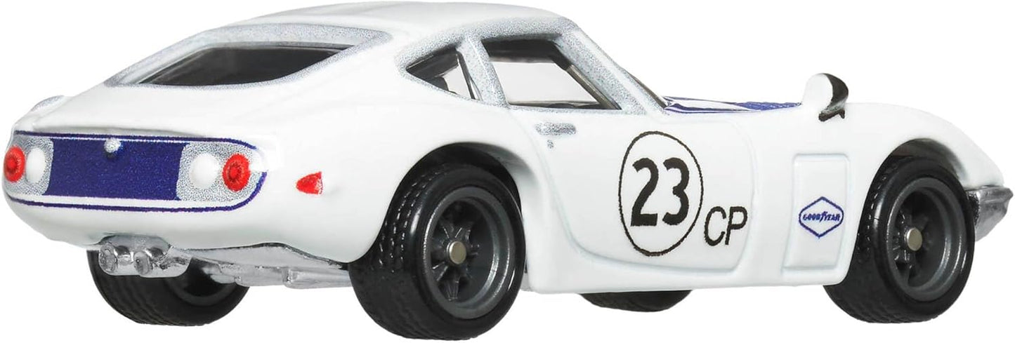 Hot Wheels Premium Car Culture - Pacote com 2 veículos em escala 1:64, combinações exclusivas, pneus Real Riders, chassi de metal, brinquedo para colecionadores, JBL03