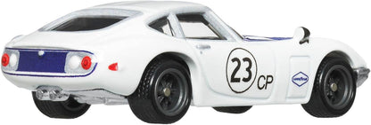 Hot Wheels Premium Car Culture - Pacote com 2 veículos em escala 1:64, combinações exclusivas, pneus Real Riders, chassi de metal, brinquedo para colecionadores, JBL03