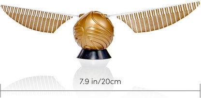 WOW! STUFF Pomo de Ouro Voador Misterioso | Parece Levitar Magicamente | Presentes, Colecionáveis e Brinquedos Oficiais de Harry Potter do Mundo Mágico, Dourado, 19,5 x 3,8 x 3,8 cm