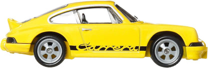 Hot Wheels Premium Porsche 911 Carrera RS, Veículos Car Culture Circuit Legends para Crianças a partir de 3 Anos e Fãs e Colecionadores Adultos, Coleção Premium de Veículos Car Culture em Escala 1:64, HRW07