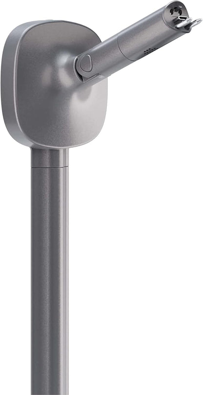 Nanit Pro Smart Baby Monitor & Wall Mount Silver Moon – Câmera de vídeo Wi-Fi segura 1080p, rastreador de movimento e sono sem sensores, áudio bidirecional, alertas de som e movimento, visão noturna.