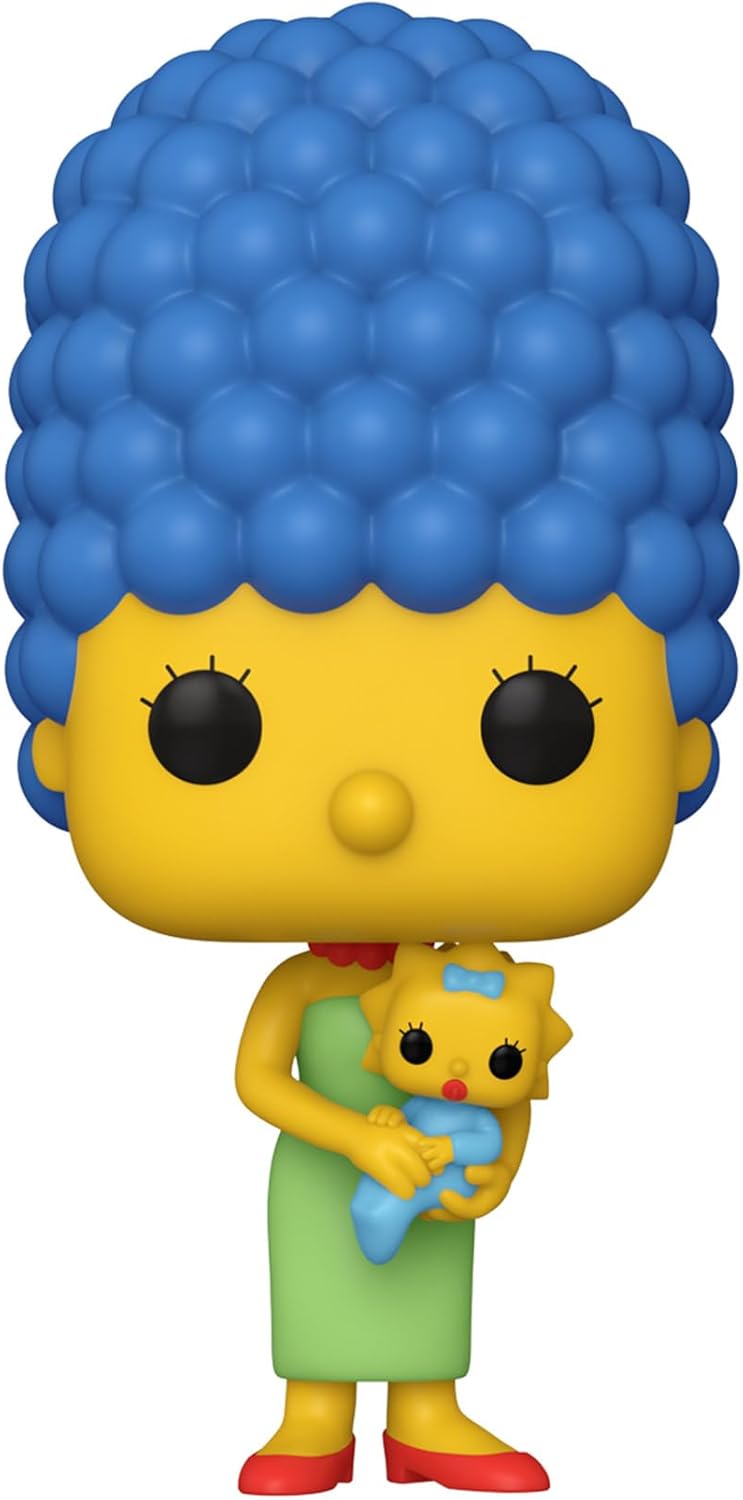 Funko Pop! TV: Os Simpsons - Marge Simpson - Figura de vinil colecionável - Ideia para presente - Produtos oficiais - Brinquedos para crianças e adultos - Fãs de TV - Figura modelo para colecionadores e exposição