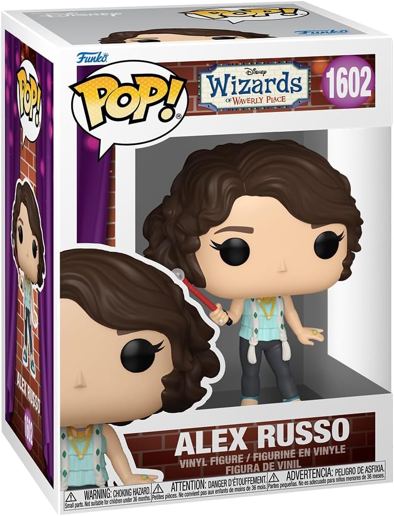 Funko Pop! Disney: Os Feiticeiros de Waverly Place - Alex Russo - Figura de vinil colecionável - Ideia para presente - Produtos oficiais - Brinquedos para crianças e adultos - Fãs de cinema - Figura modelo para colecionadores e exposição