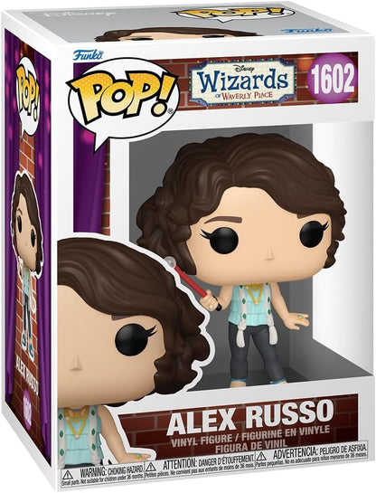 Funko Pop! Disney: Os Feiticeiros de Waverly Place - Alex Russo - Figura de vinil colecionável - Ideia para presente - Produtos oficiais - Brinquedos para crianças e adultos - Fãs de cinema - Figura modelo para colecionadores e exposição