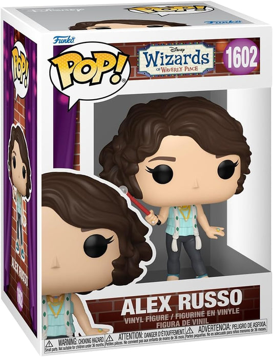 Funko Pop! Disney: Os Feiticeiros de Waverly Place - Alex Russo - Figura de vinil colecionável - Ideia para presente - Produtos oficiais - Brinquedos para crianças e adultos - Fãs de cinema - Figura modelo para colecionadores e exposição