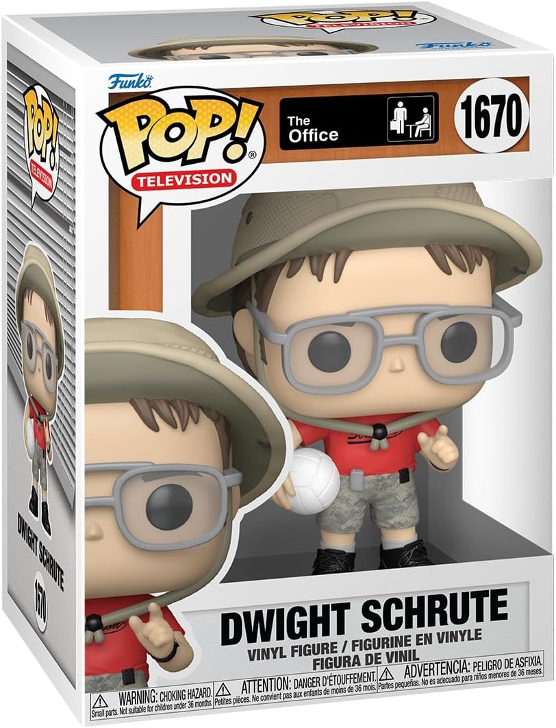 Funko Pop! Television: The Office S9 - Dwight Schrute - Figura de vinil colecionável - Ideia para presente - Produtos oficiais - Brinquedos para crianças e adultos - Fãs de TV - Figura modelo para colecionadores e exposição
