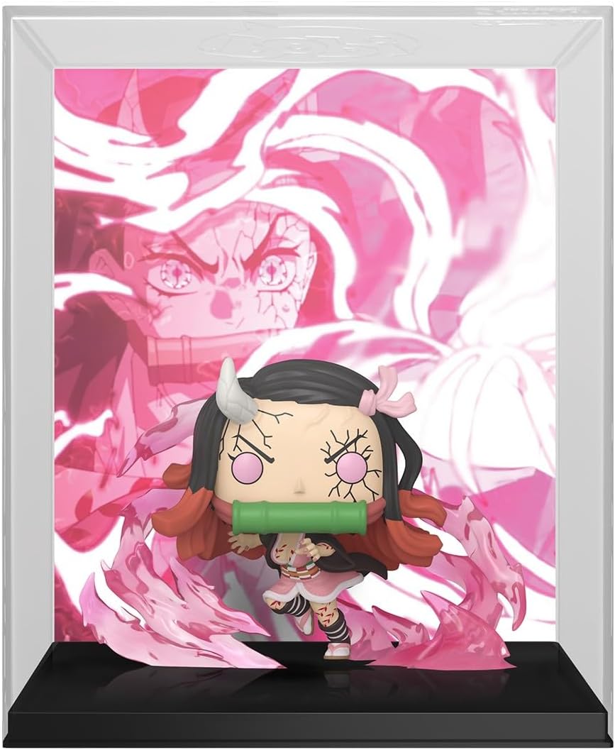 Funko Pop! Capa do jogo Demon Slayer - Nezuko - Figura colecionável de vinil - Ideia para presente - Produtos oficiais - Brinquedos para crianças e adultos - Fãs de anime - Figura modelo para colecionadores e exposição