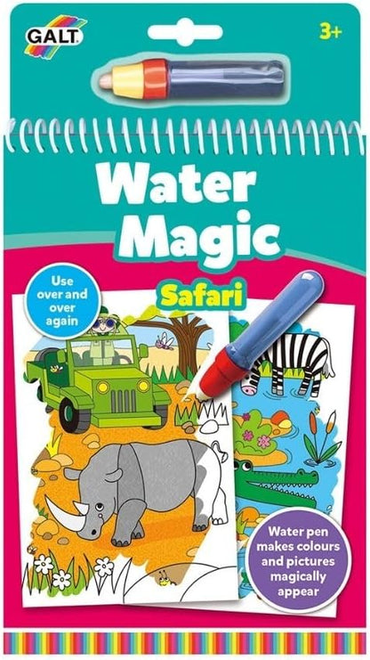 Galt Toys, Water Magic - Safari, livros de colorir para crianças a partir de 3 anos