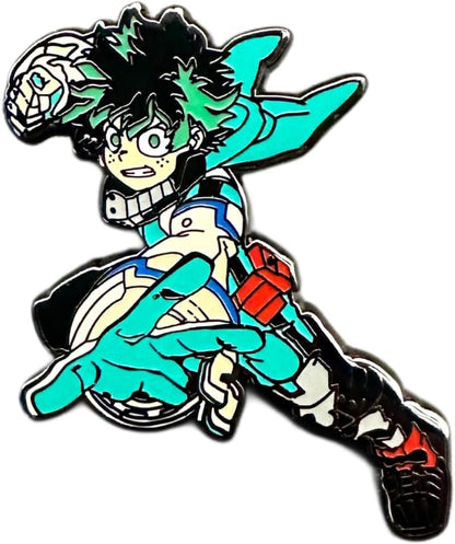 Loungefly - My Hero Academia (MHA) - Broche de esmalte - Compra às cegas - 1 de 6 para colecionar - Os estilos variam - My Hero Academia - Caixa surpresa de broches de esmalte - Broche fofo e colecionável - para mochilas e bolsas