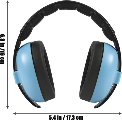 PandaEar Protetor Auricular para Bebês e Crianças - Protetor Auricular - Fones de Ouvido com Cancelamento de Ruído para Bebês e Crianças com Autismo - Fones de Ouvido à Prova de Som para Bebês Dormirem em Aviões