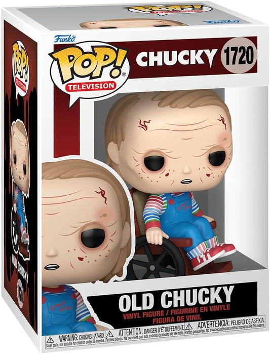 Funko Pop! TV: Chucky - (TV) - Old Chucky - Figura de vinil colecionável - Ideia para presente - Produtos oficiais - Brinquedos para crianças e adultos - Fãs de cinema - Figura modelo para colecionadores e exibição
