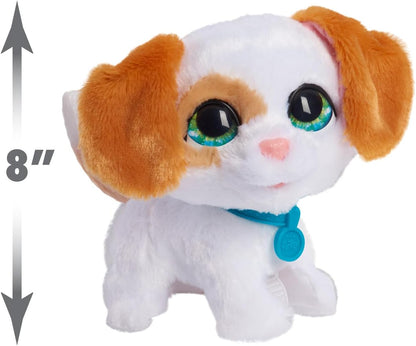 Just Play Brinquedo Interativo furReal Walk-A-Lots Big Wags, Cachorrinho de Pelúcia de 20 cm que Anda e Emite Sons, Brinquedo Infantil para Crianças a partir de 4 Anos