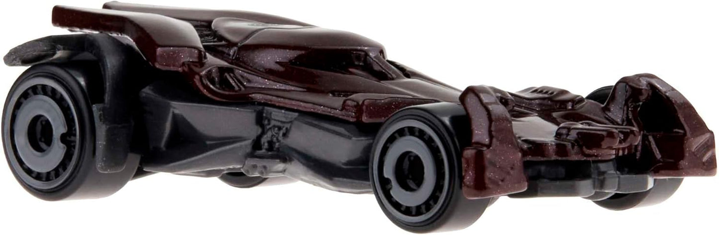 Hot Wheels Batmóvel, 1 carrinho de brinquedo em escala 1:64, veículo colecionável do Batmóvel da DC, brinquedo para fãs do Batman e crianças, HMV72 (modelos sortidos)