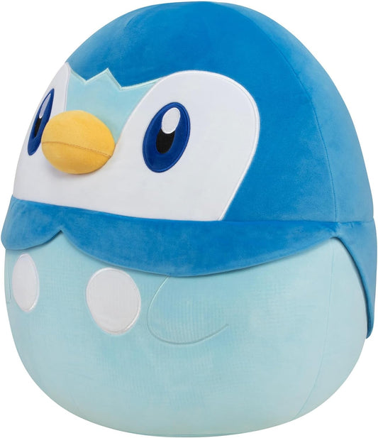 Squishmallows PIPLUP SQPK00041 Add Squadron 14 pulgadas, peluche gigante ultra suave, peluche oficial, negro