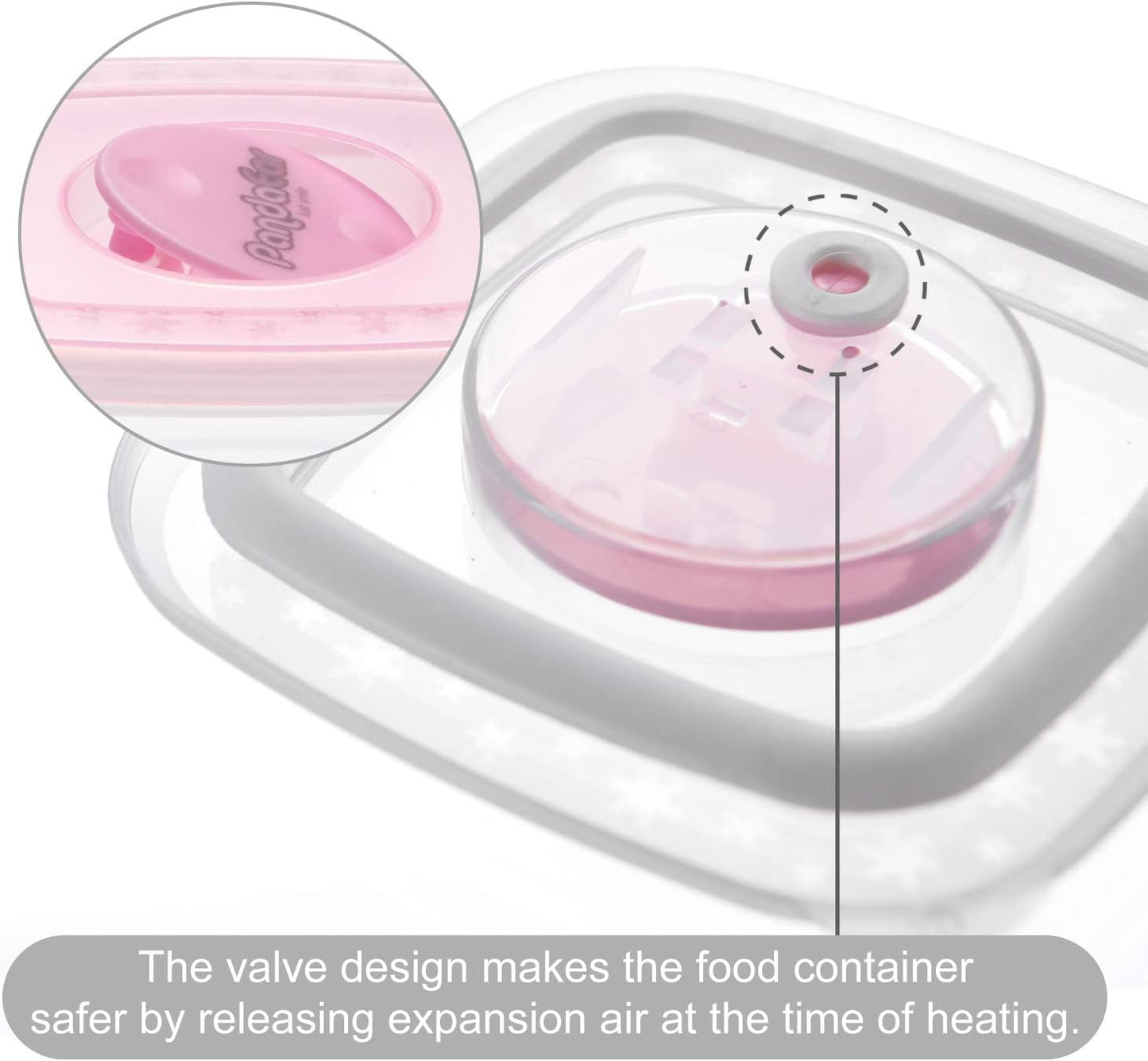PandaEar Conjunto de 12 Potes Plásticos para Alimentos e Lanches Infantis com Tampas, Livres de BPA, Seguros para Freezer e Lava-louças.