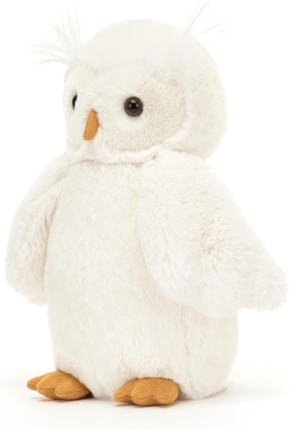 Jellycat Bashful Owl Original (médio) A: 10 cm x L: 10 cm x L: 24 cm