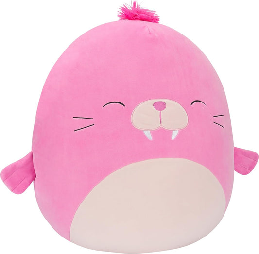Squishmallows SQCR04223 20" Rosa, Pimienta La Morsa