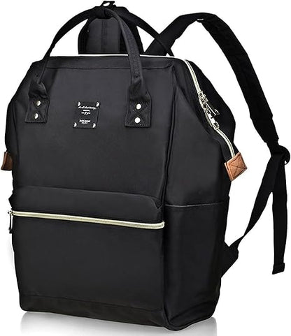 Bebamour Casual Daypack Mochila para laptop Mulheres Homens Mochila para laptop Mochila escolar à prova d'água de 15,6 polegadas para viagens / negócios / faculdade / computador