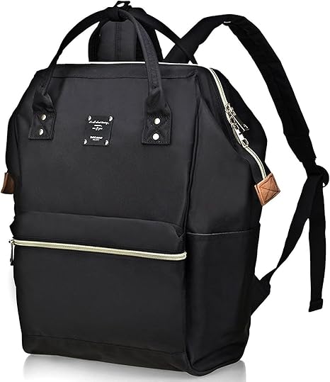 Bebamour Casual Daypack Mochila para laptop Mulheres Homens Mochila para laptop Mochila escolar à prova d'água de 15,6 polegadas para viagens / negócios / faculdade / computador