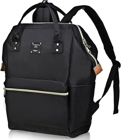 Bebamour Mochila casual para laptop, mochila para laptop feminina e masculina de 15,6 polegadas, mochila escolar à prova d'água para viagens/negócios/faculdade/computador