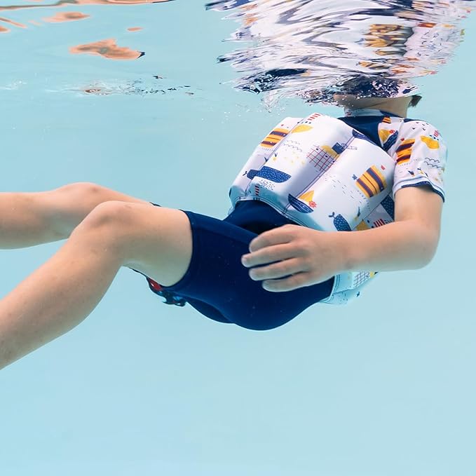 Splash About Roupa de flutuação infantil  com proteção UV
