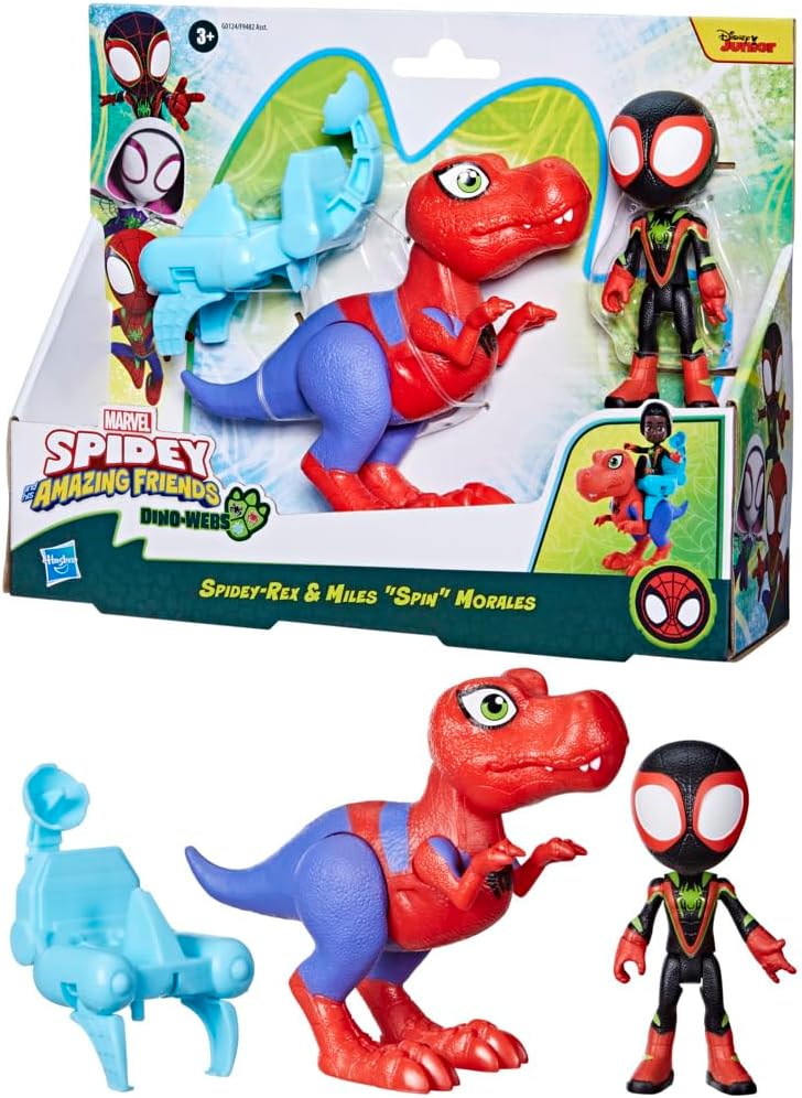 Marvel Spidey e Seus Amigos Espetaculares – Hasbro – Acessório de Dinossauro (Miles)