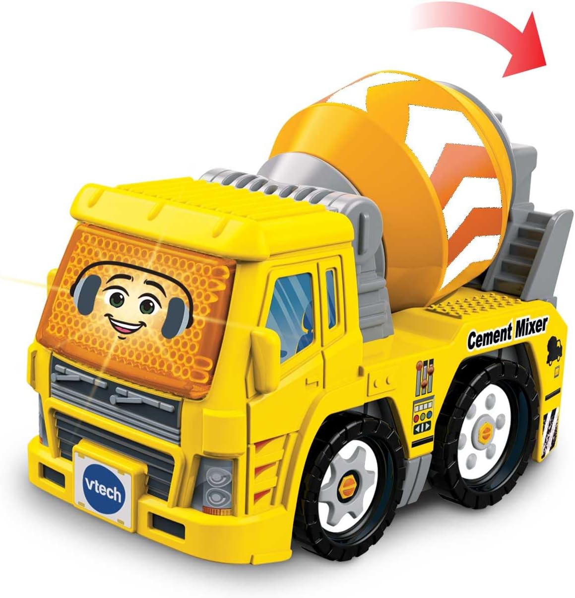 VTech Toot-Toot Drivers conversível, carro de brinquedo para 1 ano de idade, veículo de simulação com luzes e sons, brinquedo interativo para crianças por 12 meses, 2, 3, 4 +, versão em inglês