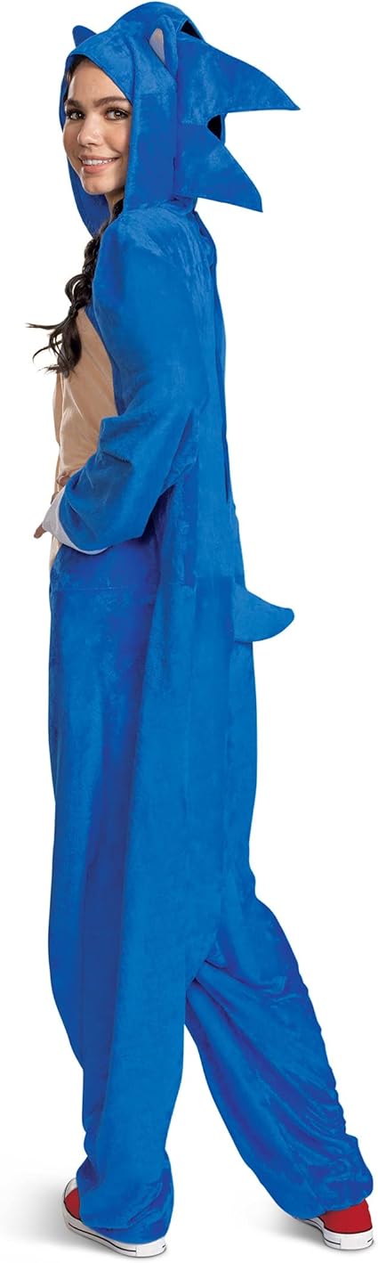 DISGUISE 124789D-15L Sonic Movie Adulto - Traje de fantasia unissex, multi