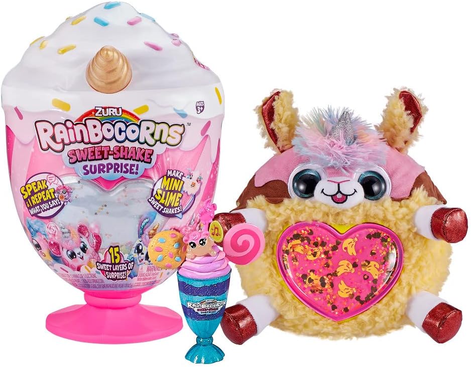Rainbocorns ZURU 9212D Doce Shake Surpresa, Lhamacorn