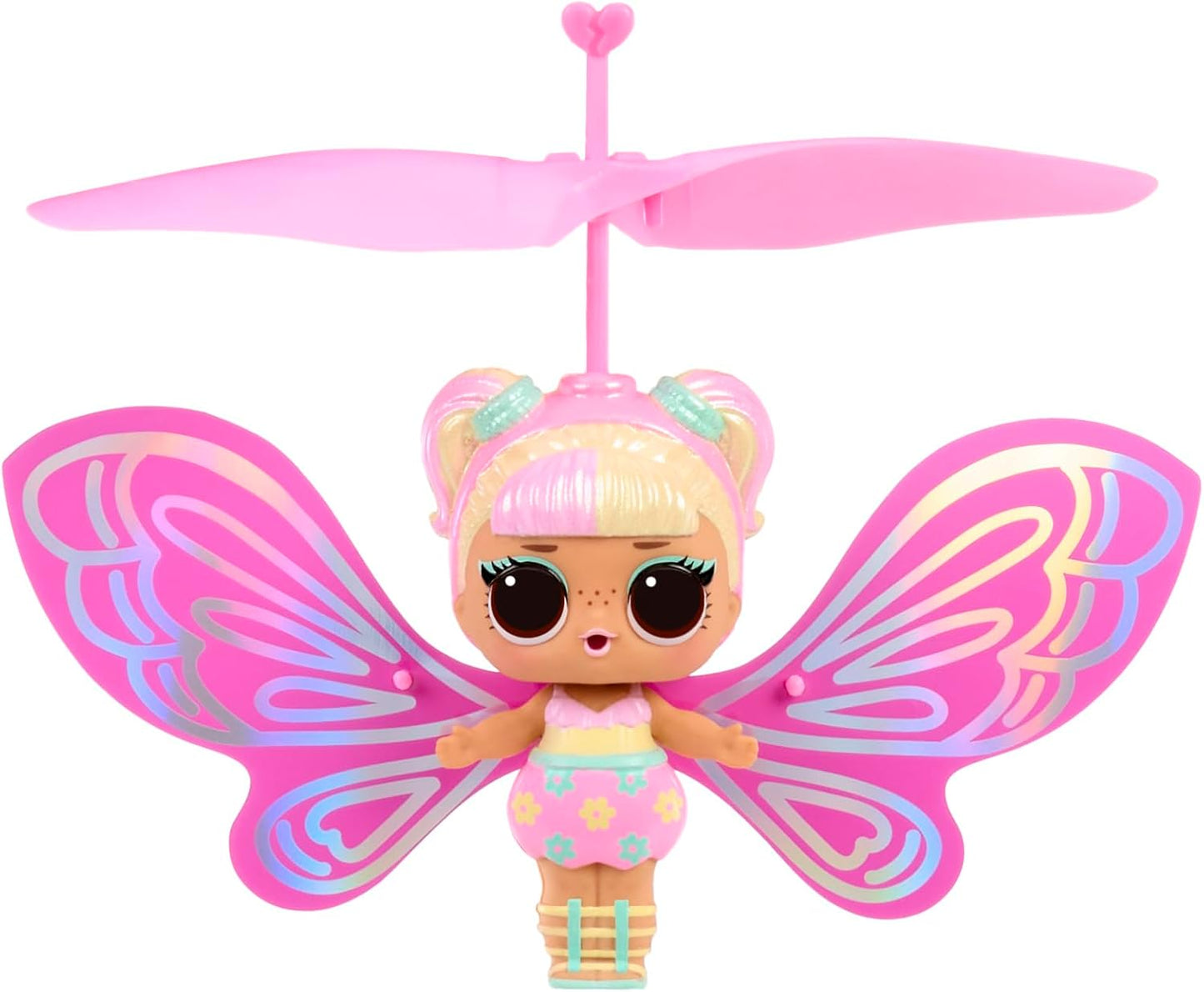 L.O.L. Surprise! Magic Flyers Fairies Tots - Flower Child - Inclui 1 boneca e uma varinha mágica, vem em uma embalagem em formato de flor, colecione as 2