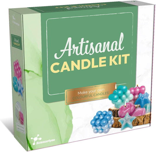 Science4you Kit de fabricação de velas artesanais para adultos - Faça suas próprias 3 velas com aromas diferentes com estes kits de artesanato para adultos no Reino Unido, A Craft Gifts