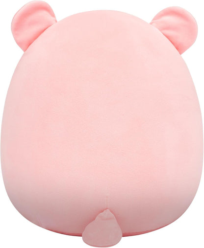 Squishmallows Original de 12 Polegadas – Urso Hominy Segurando uma Tigela de Cereal – Pelúcia Oficial da Jazwares