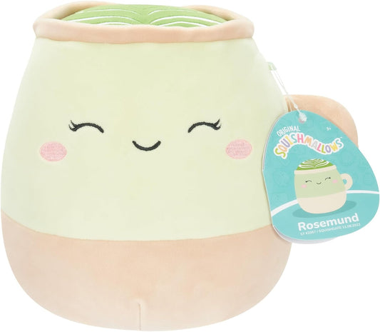 Squishmallows Rosemund the Matcha Latte original de 7,5 polegadas de pelúcia ultramacia de tamanho pequeno