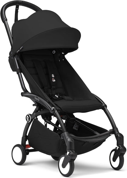 Stokke Carrinho YOYO3 – Compacto, Dobrável e Leve (a partir dos 6 meses) – Preto