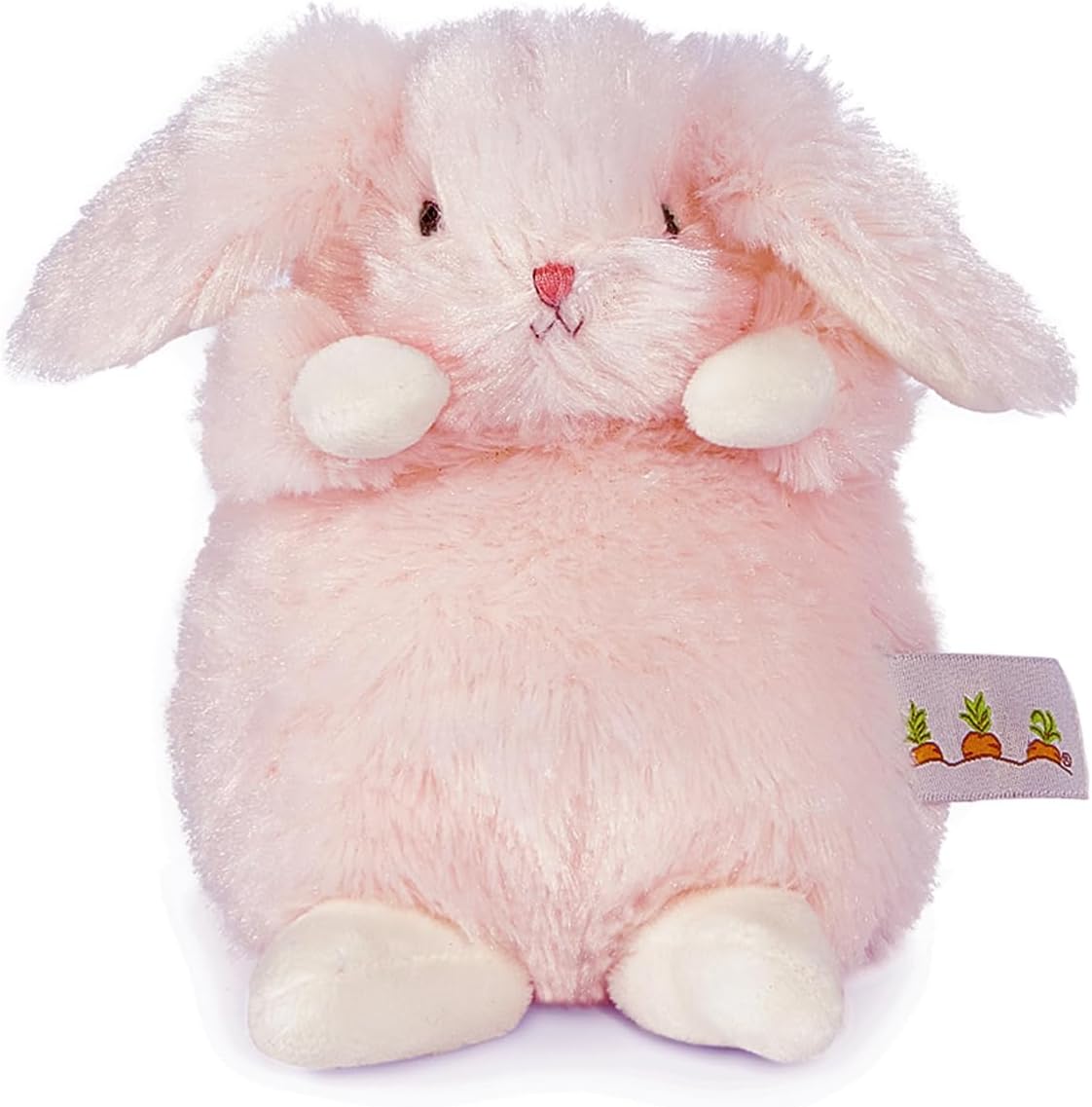 BUNNIES BY THE BAY Coelhinho Rosa da Wee Friends Petal | Ursinho de Pelúcia Coelhinho Rosa | Pelúcia Super Macia | 18cm de Altura | Brinquedo de Pelúcia para Bebê | O Primeiro Presente de Pelúcia Perfeito para Bebê