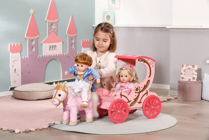 Baby Annabell Boneca Little Sweet Prince 707104 - 36 cm com corpo de tecido super macio e olhos que fecham para crianças pequenas - Inclui blusa, calça e sapatos dois em um - Adequada para crianças a partir de 1 ano, Multicolorida