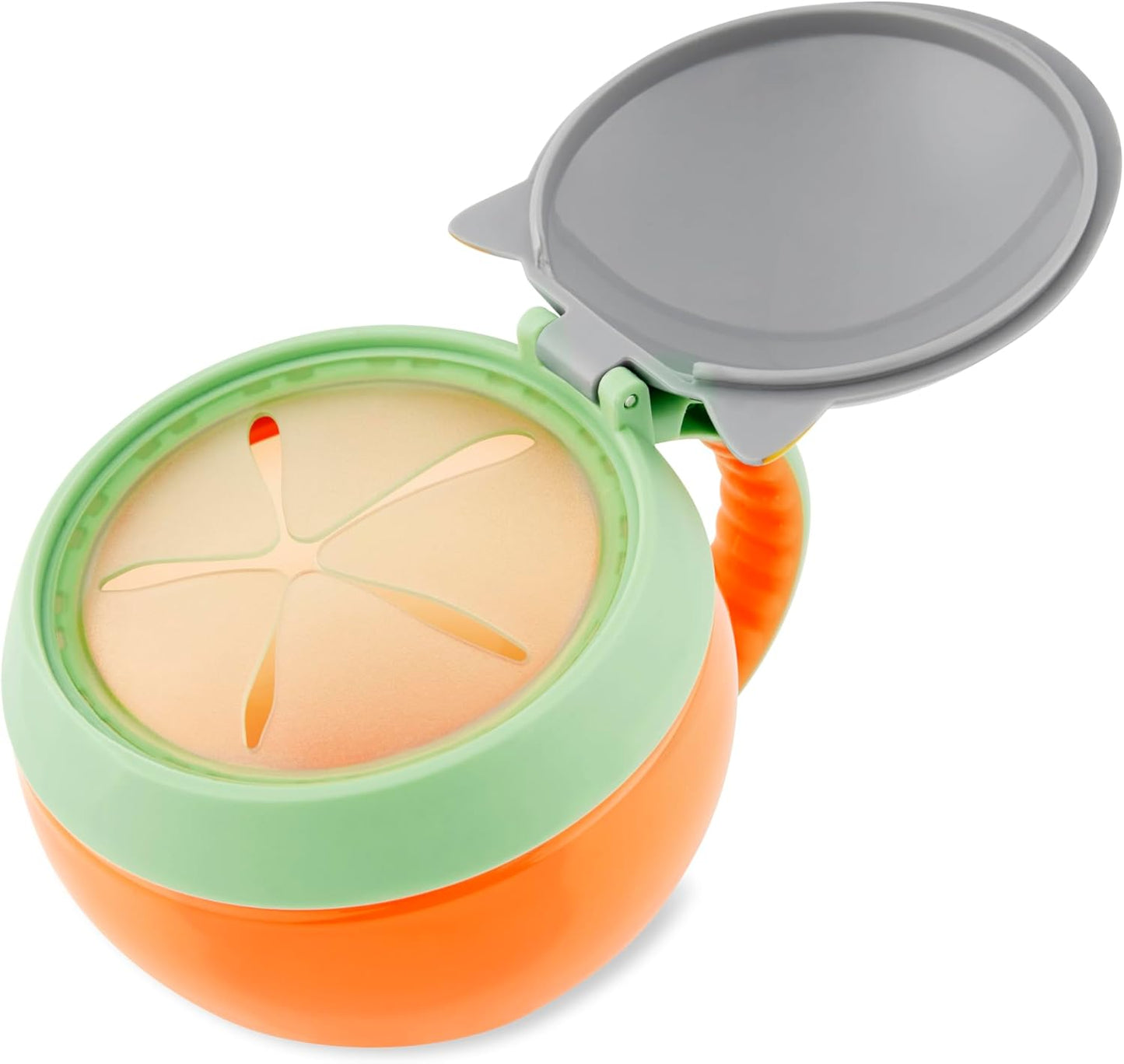 Skip Hop Baby Snack Container, Copo para Lanche na Hora da Refeição, Guaxinim