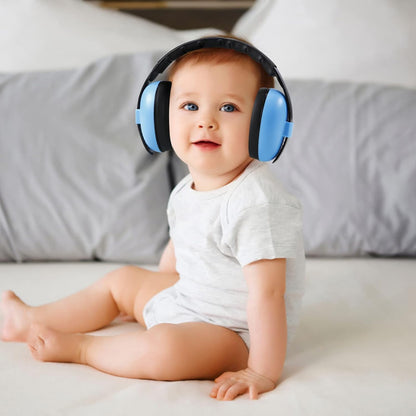 PandaEar Protetor Auricular para Bebês e Crianças - Protetor Auricular - Fones de Ouvido com Cancelamento de Ruído para Bebês e Crianças com Autismo - Fones de Ouvido à Prova de Som para Bebês Dormirem em Aviões