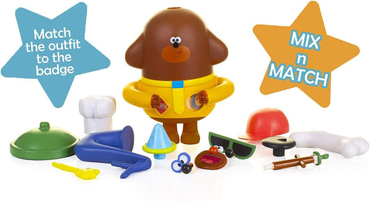 Hey Duggee 1963 Vísteme Figura de Duggee, marrón