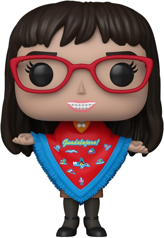 Funko Pop! TV: Ugly Betty - Betty Suarez - Figura de Vinil Colecionável - Ideia de Presente - Produto Oficial - Brinquedos para Crianças e Adultos - Fãs da Série - Figura para Colecionadores e Exibição