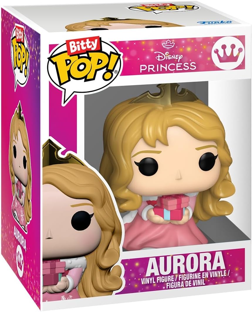Funko Bitty Pop! Calendário de Contagem Regressiva Princesas Disney - Princesas Disney - Calendário do Advento - 24 Dias de Surpresa - Mini Figuras de Vinil Colecionáveis - Caixa Misteriosa - Ideia de Presente - Natal