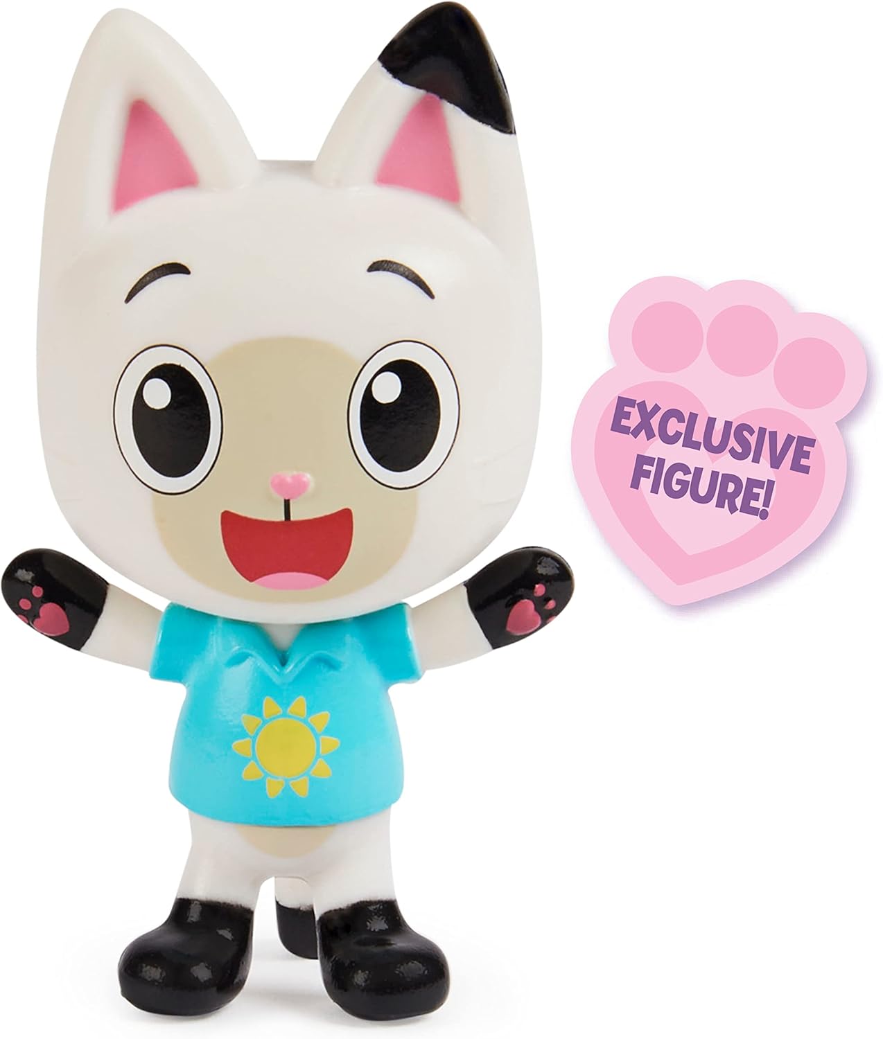 Gabby’s Dollhouse Carrinho de brinquedo Carlita com figura colecionável Pandy Paws e 2 acessórios, brinquedo infantil para crianças a partir de 3 anos.