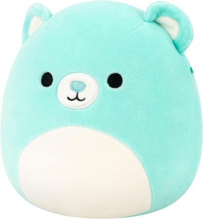 Squishmallows Original Belinda, a Ursinha Azul-petróleo de 19 cm - Brinquedo de Pelúcia Colecionável Oficial, Macio e Adorável para Crianças, Ideal para Meninas e Meninos a partir de 3 Anos
