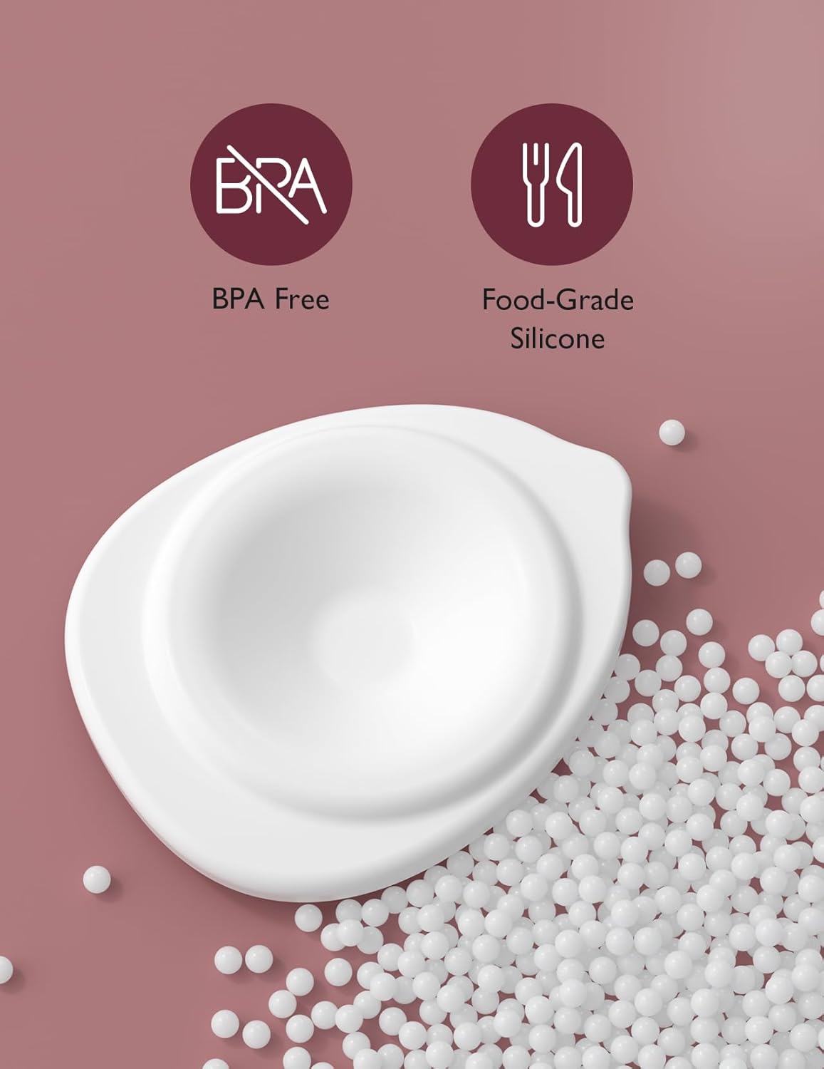 Momcozy Válvulas Duckbill somente para Momcozy V1/V2. Acessórios de substituição para bomba tira leite Momcozy V1/V2 original, pacote com 2